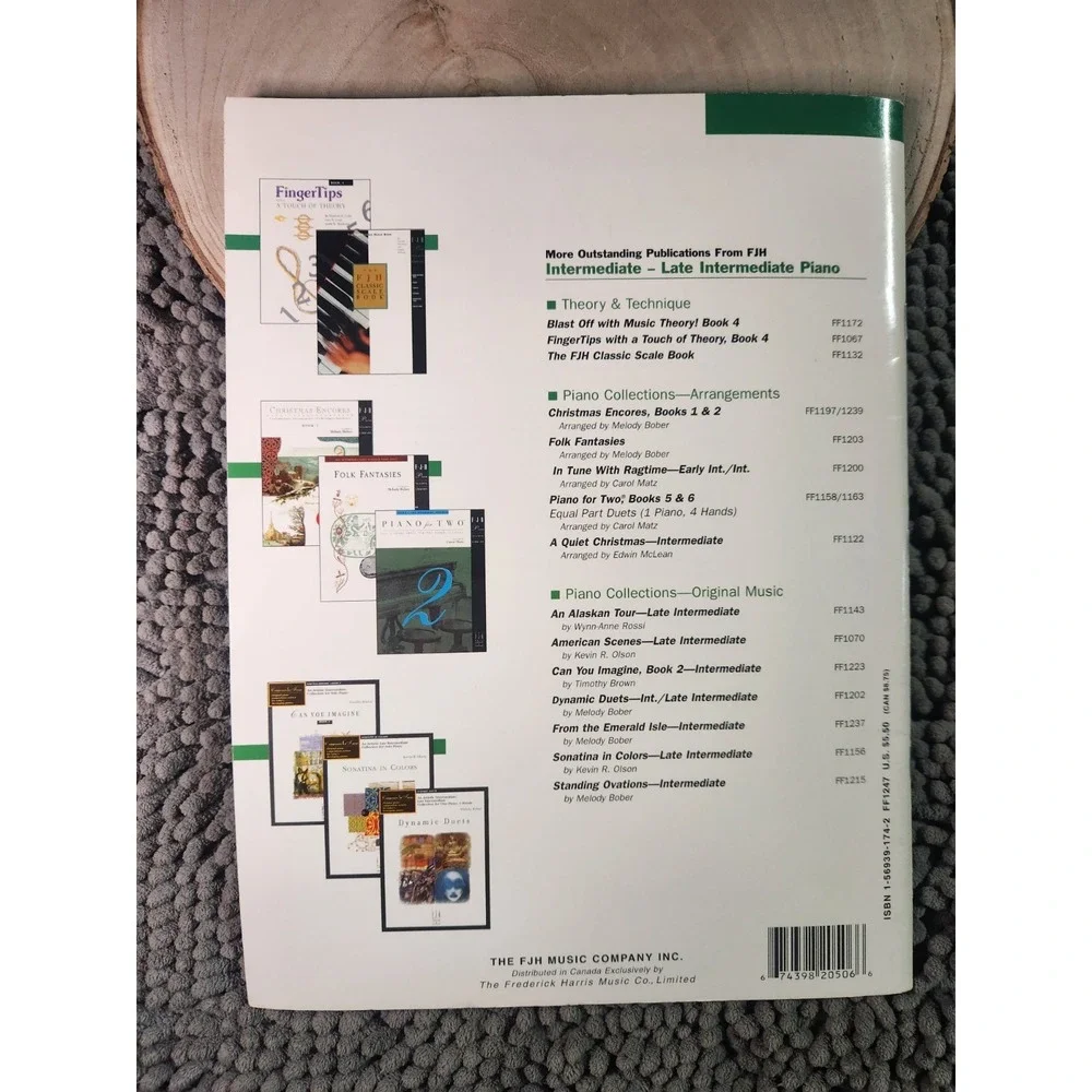 Spotlight Piano‎ Solo Collection Book 3 Intermediate 8 Outstanding Composers